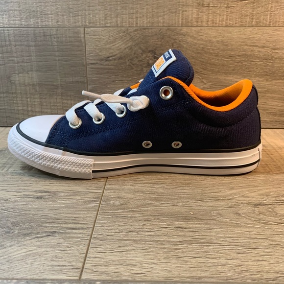 Converse CTAS Street Slip Navy Orange Rind White - Picture 3 of 6